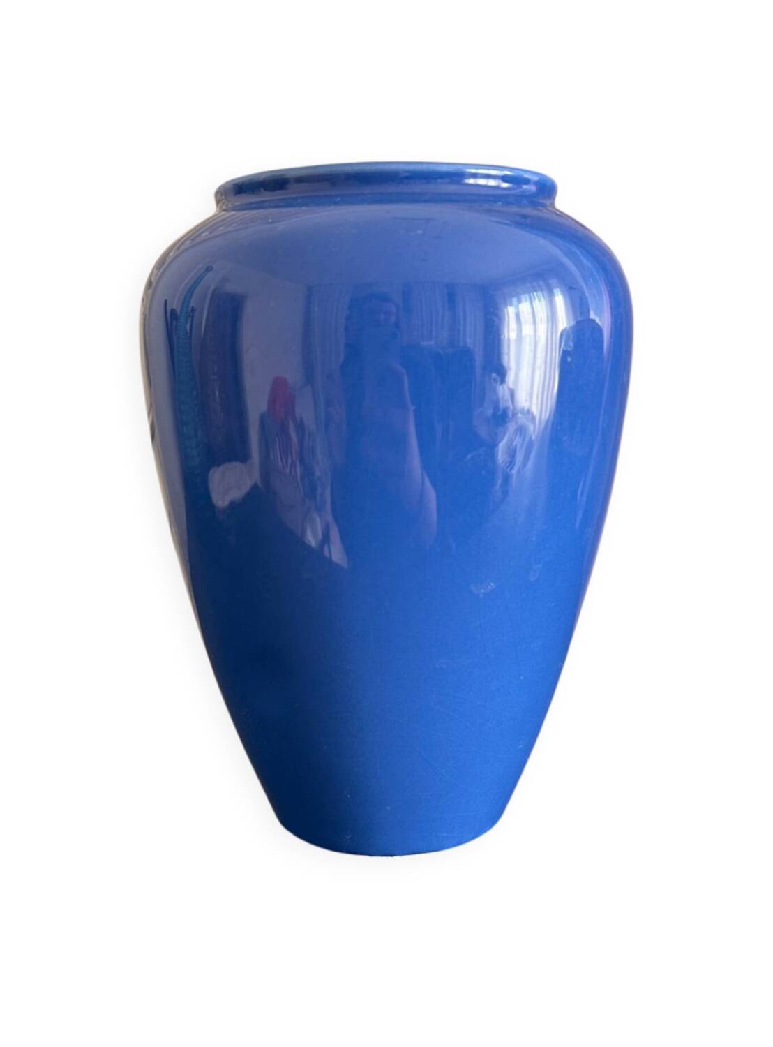 Lot grès et céramique – 2 vases vintage & 4 assiettes en grès spiralé
