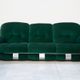 Living room, 2 armchairs and 3-seater sofa, OKAY model, Adriano Piazzesi, 1970