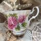 Porcelain cup and sub-cup "November" stamped "Royal Albert"
