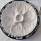 6 oyster plates in pillivuyt white porcelain