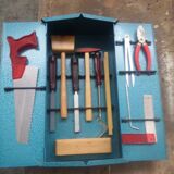 Gegé vintage child carpenter tool case