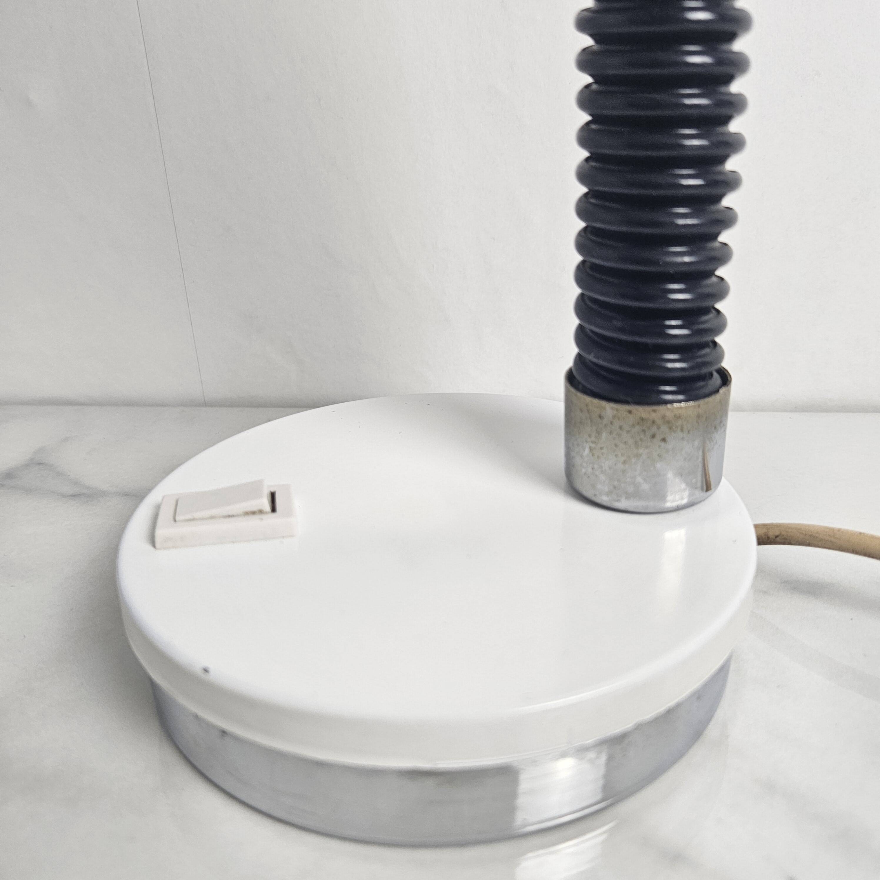 Space Age "Eyeball" Desk Lamp with Flexible Gooseneck, 1970's