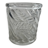 Blown glass jar