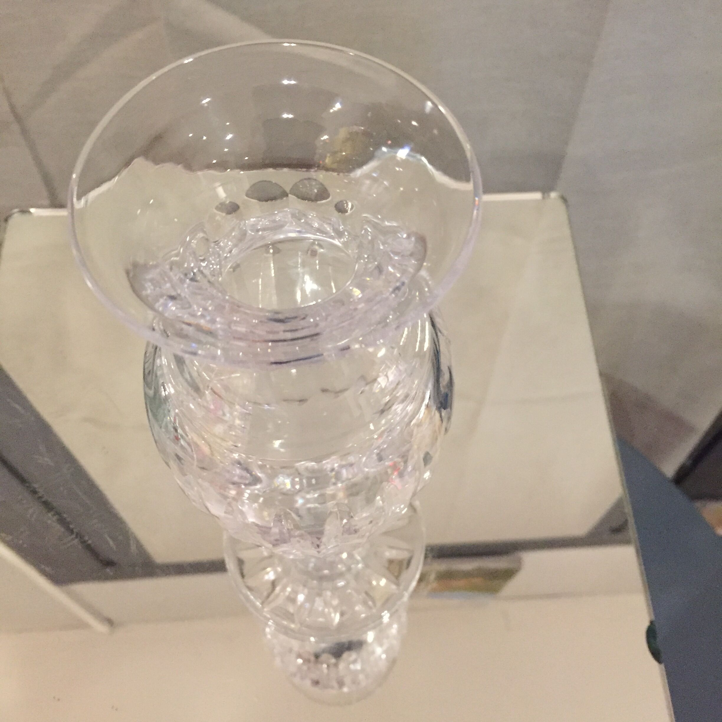 Crystal soliflore vase
