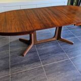 Vintage extendable table Baumann 1970s