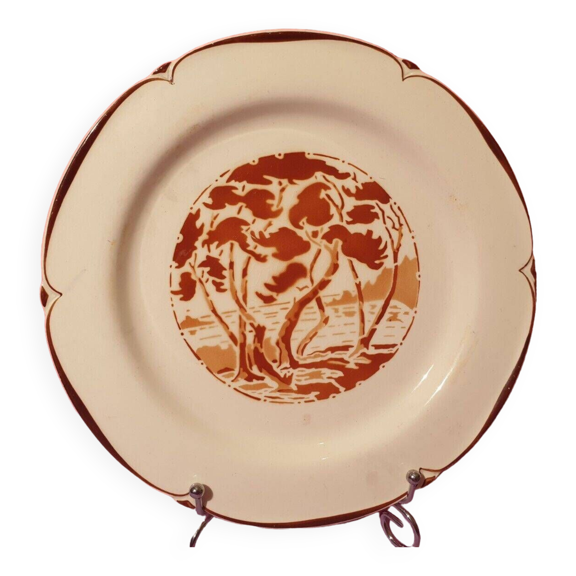 Lunéville Plate Provinces of France M Goupy Ref 2