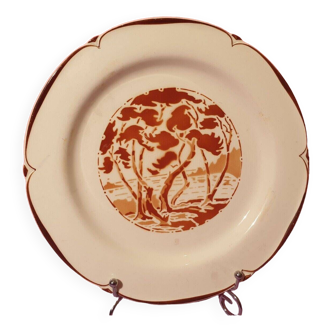 Lunéville Plate Provinces of France M Goupy Ref 2