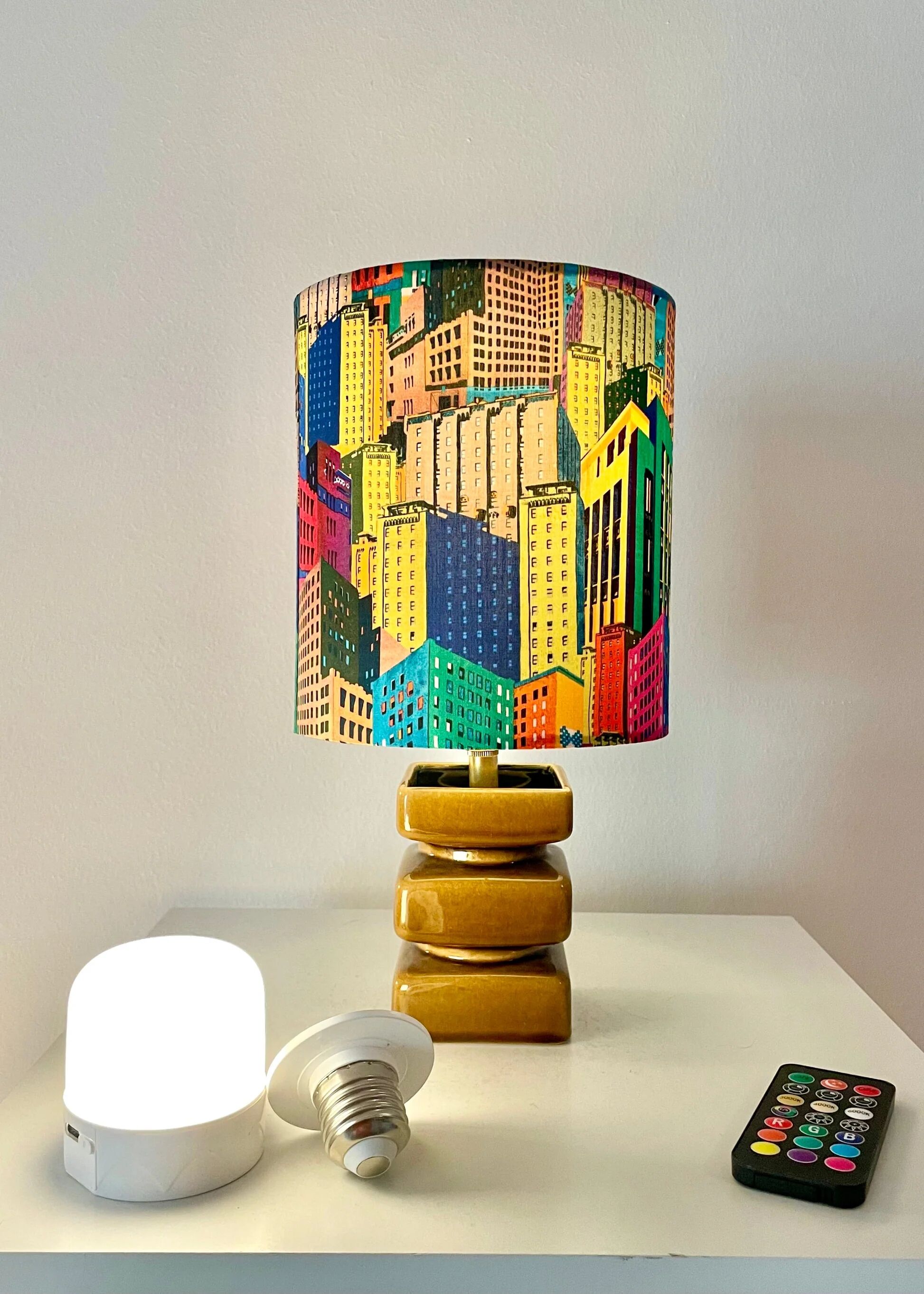 Collection Cityscape - Cari Zalloni for Steuler Keramik - wireless table lamp