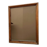1900 mirror in solid walnut