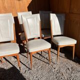 Set of 6 vintage chairs 1950/60