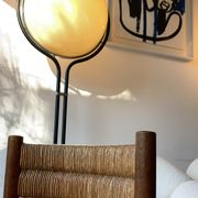 Pair chair child straw design 1950/1960