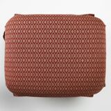 Small Art Deco Footstool with Original Upholstery, France, 1940s