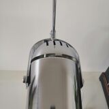 Stanislav Indra's stainless steel lamp for Lidokov, 1960s