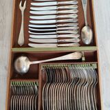 Grande ménagère 12 personnes vintage 51 pièces ARG 008
