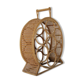 Rattan bottle holders