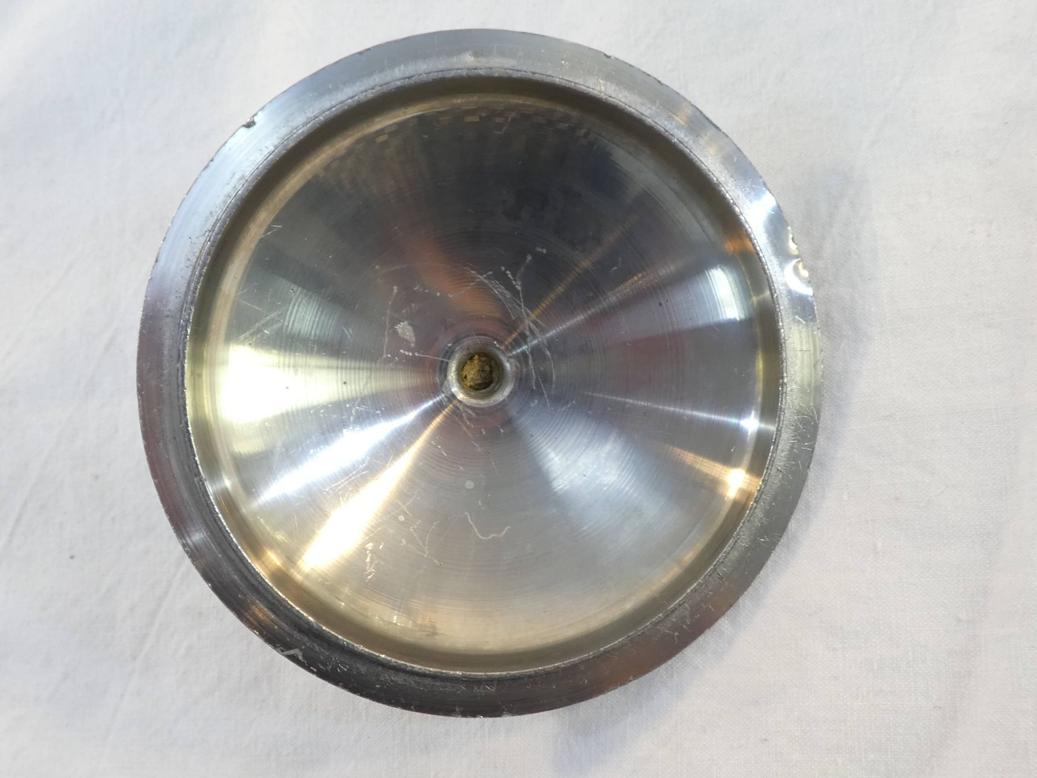 1900 glass cookie bucket engraved silver metal frame