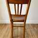 Trio de chaises bistrot Luterma années 50