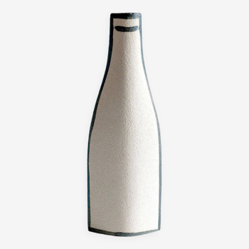 Ceramic Vase 'Morandi Bottle - Black'