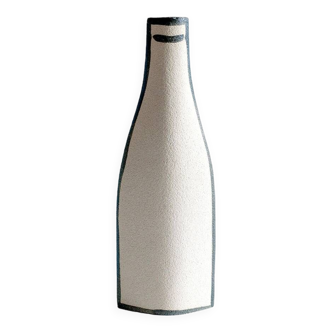 Vase En Céramique ‘Morandi Bouteille - Black’