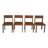 4 chairs by Luigi Gorgoni