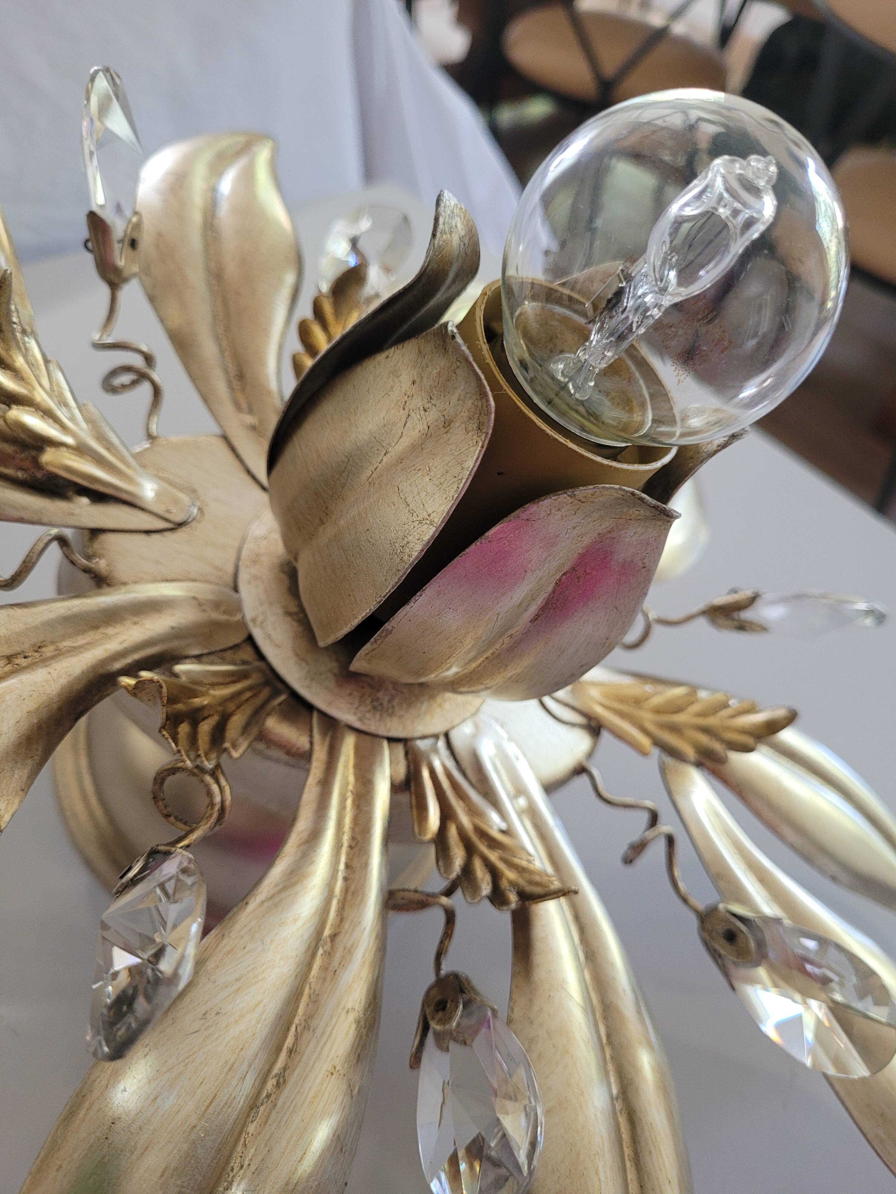 Plafonnier fleur Lotti