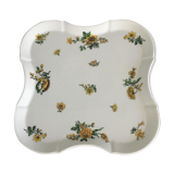 Plat ancien en porcelaine de Limoges