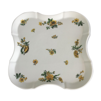 Plat ancien en porcelaine de Limoges