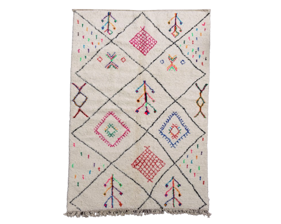 Moroccan carpet style azilal 167x260 cm