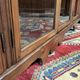 Enfilade with 6 original Indian mahogany doors from the 1950s.
