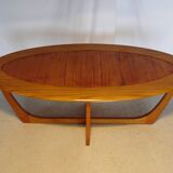 Scandinavian design oval coffee table