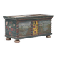Large Rustic Farmhouse Romantic Folk Art Bridal Chest