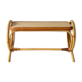 Rattan coffee table
