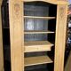 Vaisselier, bibliothèque en bois brut