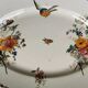 Decorative dish old earthenware