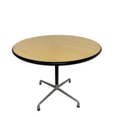 Table ronde design Eames Contract  pour Herman Miller années 1960