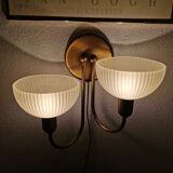 Vintage wall lamp Steinhauer gold, eighties