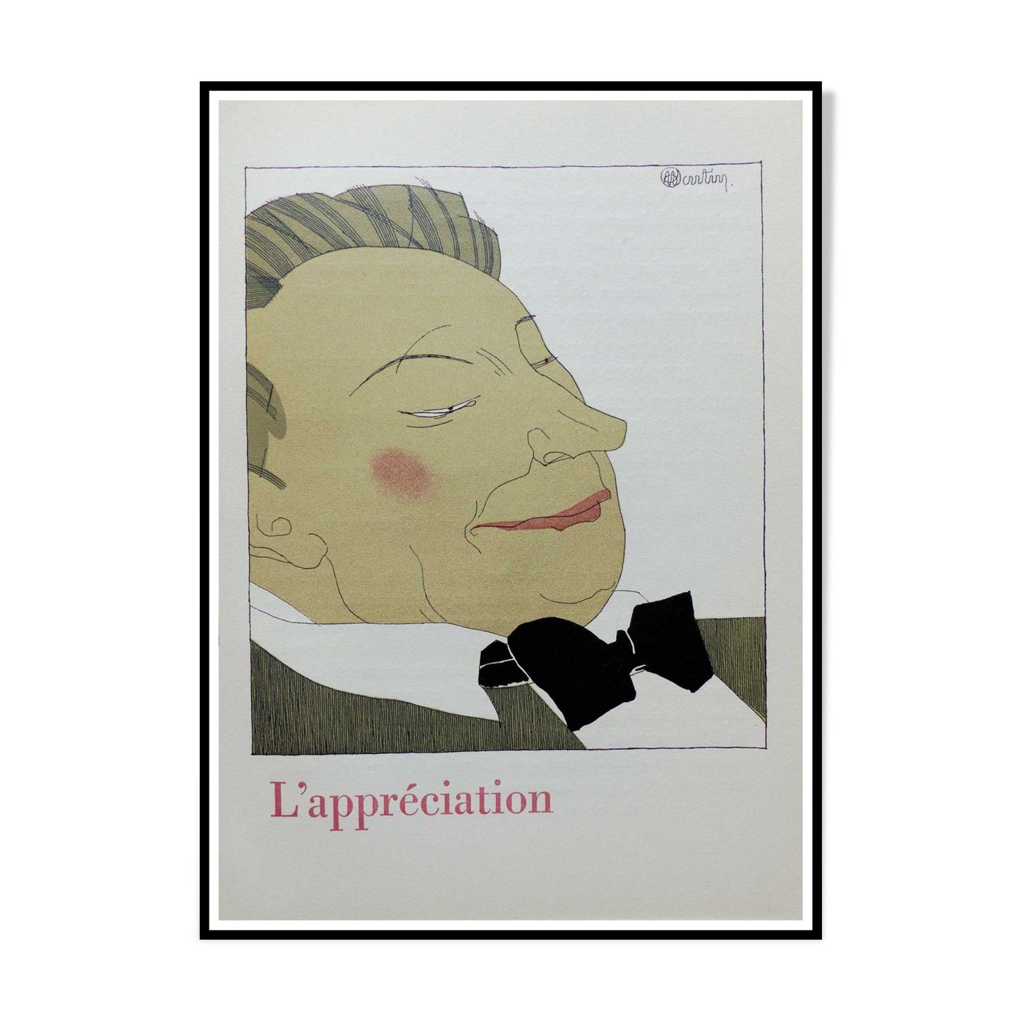 Original lithograph by Charles Martin 1927