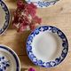 Lot de 6 assiettes creuses vintage dépareillées