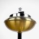 1950s design brass standing ashtray