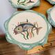 Fish-decorated service