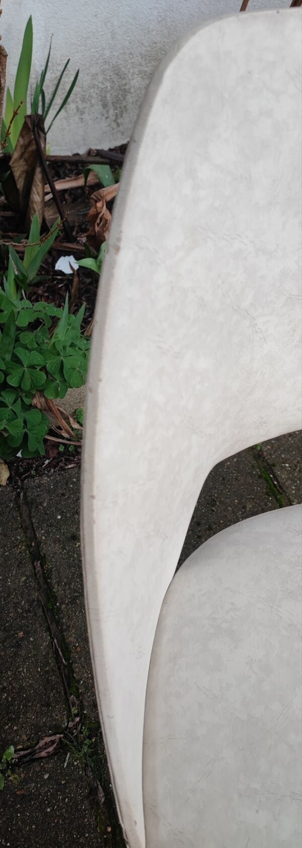 Paire de chaises tonneau 1950