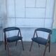 Scandinavian armchairs in skaï
