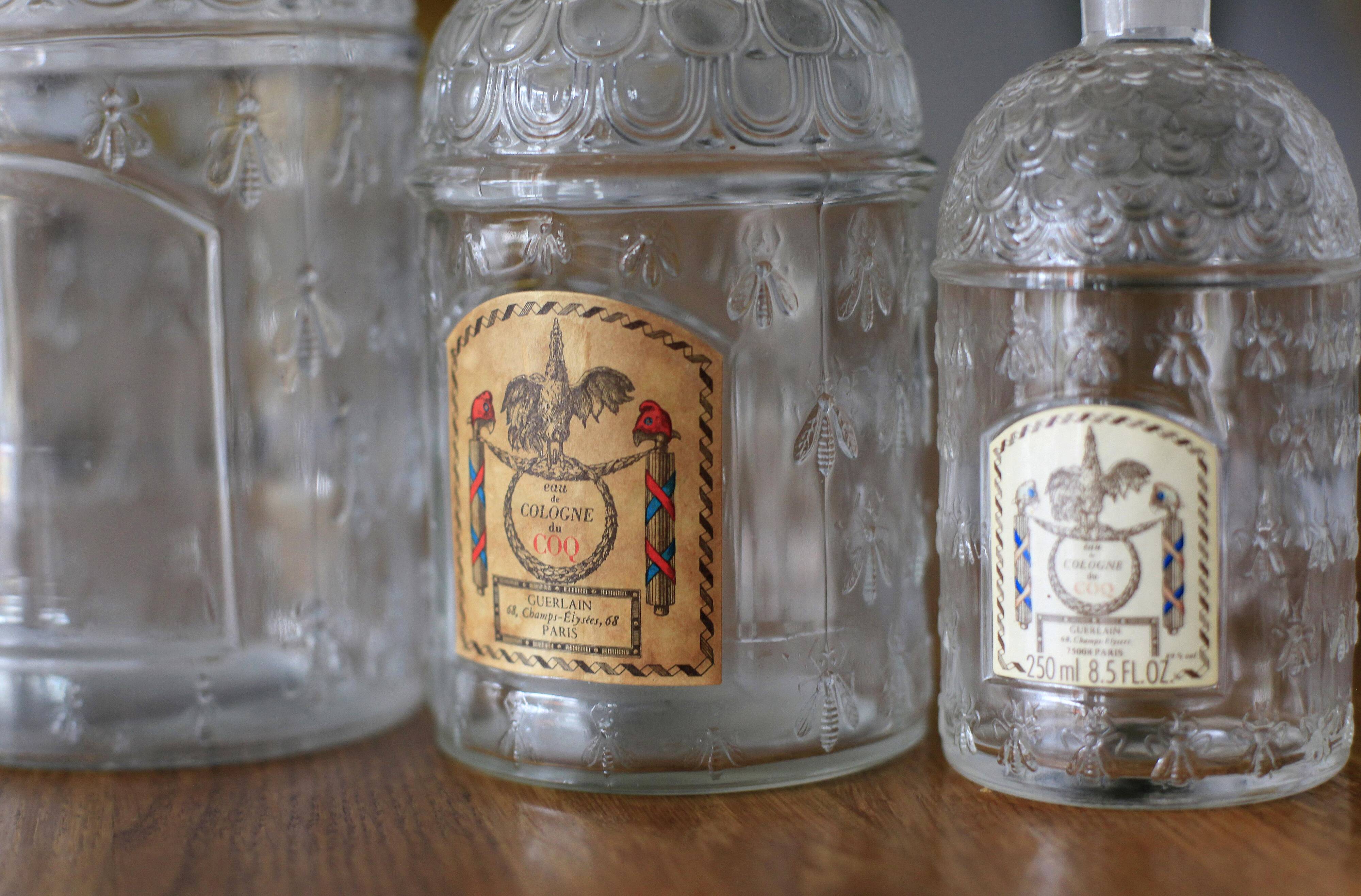 Old bee bottles Guerlain
