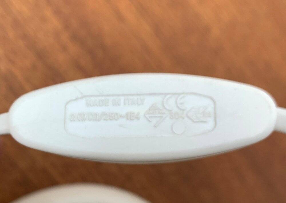 Postmodern stone table lamp, 1980s