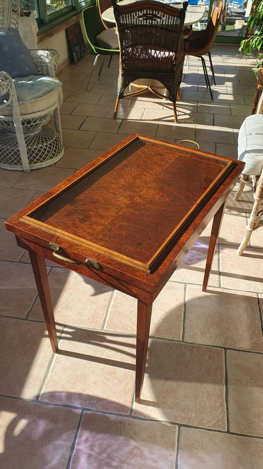 Travel side table