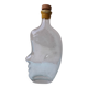 Bouteille anthropomorphe en verre