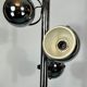 Goffredo Reggiani, three lights chrome chandelier from 70s