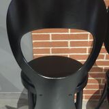 Suite of 4 Baumann chairs, model "seagull"