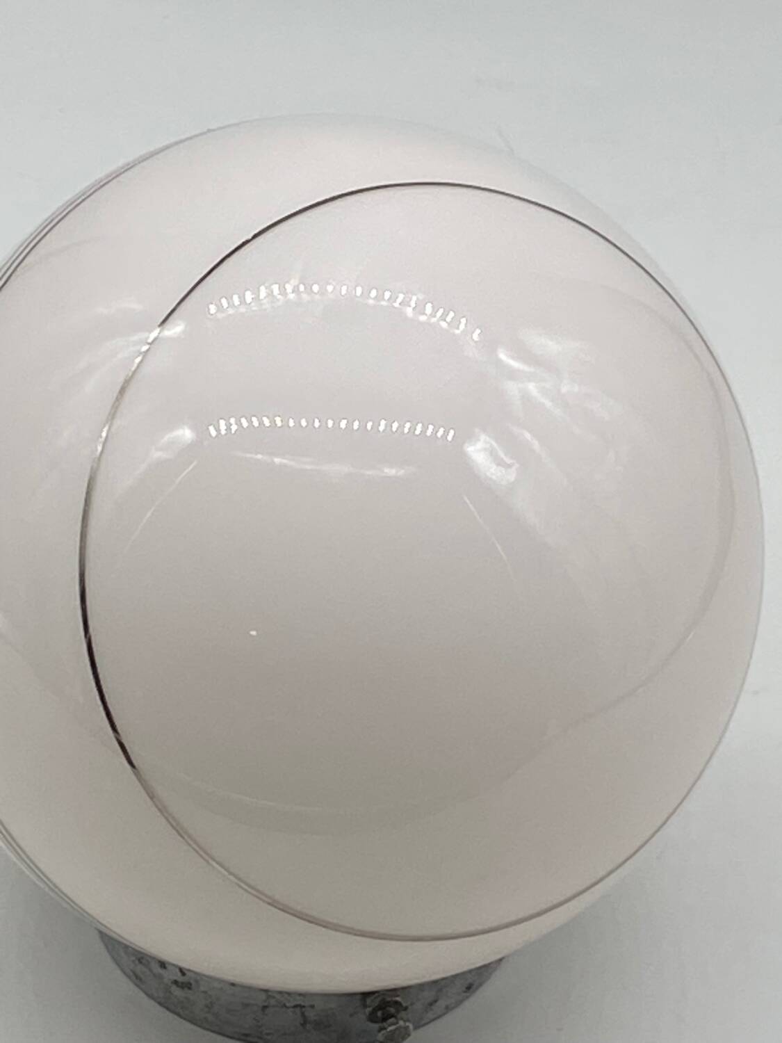 Lamp / pendant / chandelier opaline ball, vintage, art deco