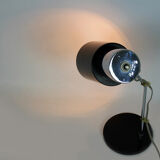 Black & Silver Table Lamp by Josef Hurka for Napako, 1970s